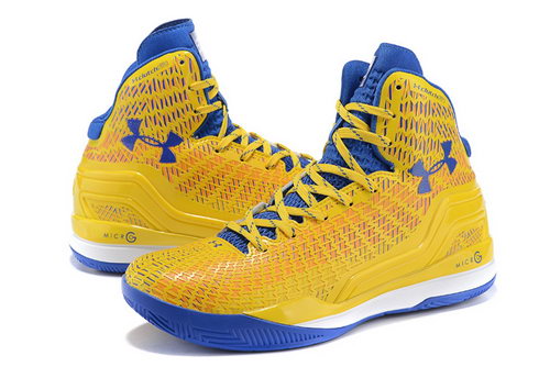 Mens Under Armour Curry 2 Yellow Blue Denmark